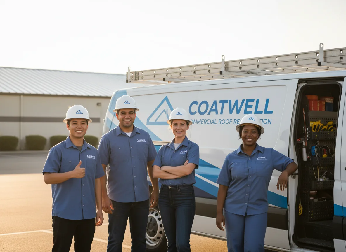 Commercial roof coating company in Wilkesville, OH